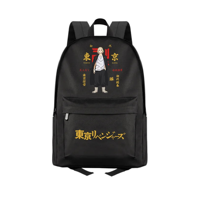 Anime Tokyo Revengers Backpack Large School Bag for Teens Boys Girls