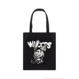 Japanese Anime Women Shoulder Bag Harajuku Canvas Bag Gothic Dark Vintage