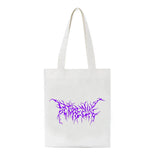 Japanese Anime Women Shoulder Bag Harajuku Canvas Bag Gothic Dark Vintage