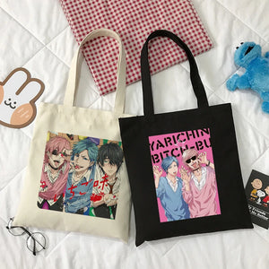 Anime Yarichin Club Canvas Hip Hop Harajuku Women Bag