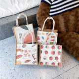 Japanese Canvas Bag Women's Handbag Crossbody Small Bag Autumn Winter