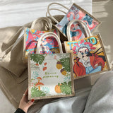 Japanese Canvas Bag Women's Handbag Crossbody Small Bag
