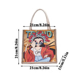 Japanese Canvas Bag Women's Handbag Crossbody Small Bag