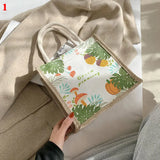 Japanese Canvas Bag Women's Handbag Crossbody Small Bag