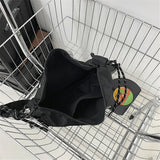 Japanese Canvas Shoulder Crossbody Bag Large Woman Messenger Bags