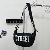 Japanese Canvas Shoulder Crossbody Bag Large Woman Messenger Bags