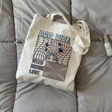 Japanese Cartoon Casual Women's Shoulder Bag Hip-hop Women's Bag