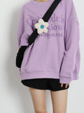 Japanese Cartoon Puppy Plush Tote Bag for Women