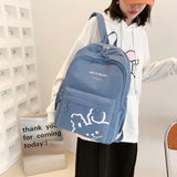 Japanese Women Backpack Waterproof Travel Large Capacity School Bags