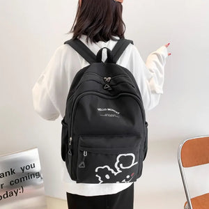 Japanese Women Backpack Waterproof Travel Large Capacity School Bags