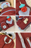 Japanese Casual Girl Backpack Women Large Capacity Travel Waterproof Laptop