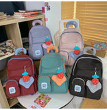 Japanese Casual Girl Backpack Women Large Capacity Travel Waterproof Laptop