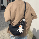 Japanese Style Messenger Bag Casual Lazy Ins Couple Bag Shoulder Bag