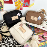 Japanese Little Bear Soft Girl Crossbody Bag Funny Personality Student Small Bag