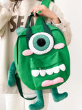 Japanese Schoolbag Girl Funny Ugly Cartoon Monster Doll Student Backpack
