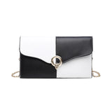 Japanese Envelope Bag Metal Buckle Women Shoulder Bag Short Handle Handbag