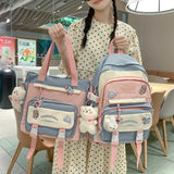 Japanese Style Women Backpack School Bag Waterproof Shoulder Bags