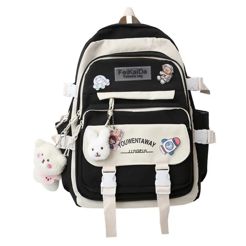 Japanese Style Women Backpack School Bag Waterproof Shoulder Bags