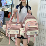 Japanese Style Women Backpack School Bag Waterproof Shoulder Bags