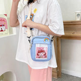 Japanese Women Shoulder Bag Canvas Crossbody Bags For Girls