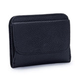 Japanese Folding Leather Pocket Multi-function Coin Bag For Girl Purse