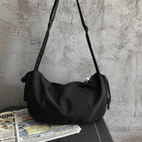Japanese Functional Nylon Sling Bag Large Capacity Shoulder Handbags