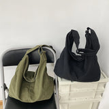 Japanese Harajuku Canvas Messenger Bag Retro Handbag Soft Pockets