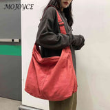 Japanese Harajuku Crossbody Messenger Handbags Solid Retro Messenger Handbags