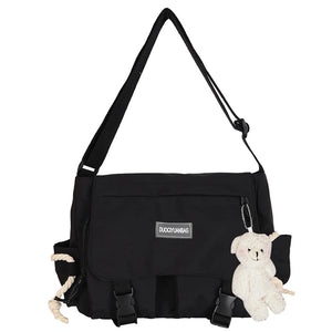 Harajuku High School Book Bag Casual Student Tutorial Bag Large Capacity