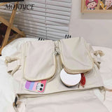 Harajuku High School Book Bag Casual Student Tutorial Bag Large Capacity