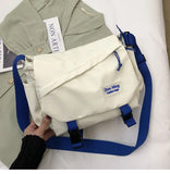 Japanese Harajuku Nylon Messenger Bags for Women High School Girls Shoulder Bag