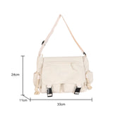 Japanese Harajuku Nylon Messenger Pouch Casual Women Crossbody Bag