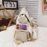 Japanese Harajuku Nylon Messenger Pouch Crossbody Bag