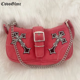 Japanese Harajuku Totes Crossbody Bag Women Pu Leather Handbags