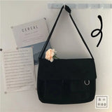 Japanese Harajuku Vintage Girl Messenger Bag Ulzzang Version Student Canvas Bag