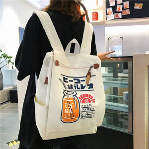 Japanese Harajuku Student School Bag Large Capacity Women Backpack