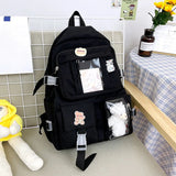 Japanese High School Girls Schoolbags Women Harajuku Bookbags Large Capacity