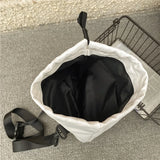 Japanese Ins Shoulder Bag Hip-hop Drawstring Harajuku Tooling Street Couple Mess