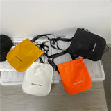 Japanese Ins Shoulder Bag Hip-hop Drawstring Harajuku Tooling Street Couple Mess