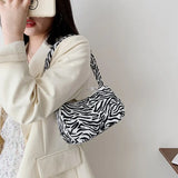 Harajuku Style Cow Shoulder Bag Girl Canvas Handbag
