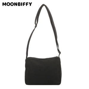 Japanese Large-capacity Canvas Shoulder Bag for Women
