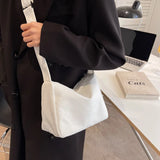 Japanese Large-capacity Canvas Shoulder Bag for Women