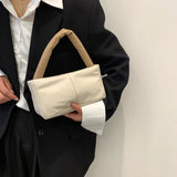 Japanese Macaron PU Leather Small Square Bag Lady Bags Style Shoulder Bag