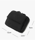 Japanese Men Short Wallet Nylon Cloth Casual Student Wallets Youth Mini Purse