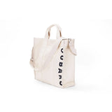Japanese One-shoulder Messenger Bag Casual Washed Canvas Embroidered Letter