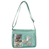 Japanese PU Transparent Small Square Bag Ita Bags
