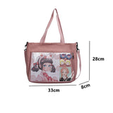 Japanese Plush Ita Bag Messenger for Girls