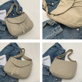 Japanese Postman Bag Female Student Class Crossbody Bags Large Capacity Handbag