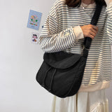 Japanese Postman Bag Female Student Class Crossbody Bags Large Capacity Handbag