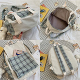 Japanese School Bags for Children Large Capacity Female Campus Student Backpack